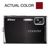 Nikon Coolpix S51 Digital Camera - Red (Shown in Black)