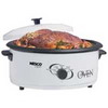 NESCO 48164730 6 Qt Not Stick Silver Roaster Oven