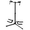 ON STAGE STANDS GS7252B Heavy Duty Double Guitar Stand - Black