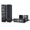 Pure Acoustics AV799SetB 5 Piece Surround Sound Speaker System (Black)