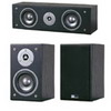 Pure Acoustics JUNIORCS-B Surround & Center Channel Speakers (Black)