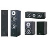 Pure Acoustics JuniorSetB 5 Piece Surround Sound Speaker System (Black)