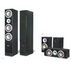 Pure Acoustics QX900SetB 5 Piece Surround Sound System (Black)