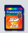 Transcend 2GB 133X High Speed Secure Digital Memory Card