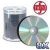 Taiyo Yuden 8x Silver Thermal Lacquer DVD-R Media (600 DVD's) (100 x 6)