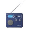 Tivoli SongBook AM/FM Alarm Clock Travel Radio (Blue)