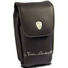 Vidpro Tonino Lamborghini Palazzo Farnese Black Leather DC Pouch w/o Strap