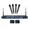 VOCOPRO UHF5805 Professional Rechargeable 4-Channel UHF Wireless Microphone System