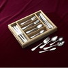 WALLACE Continental Bead 18/10 77 Piece Flatware Set Item: W4467778