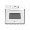 Whirlpool GBS307PRQ - 30 Inch Single Electric Wall Oven - White